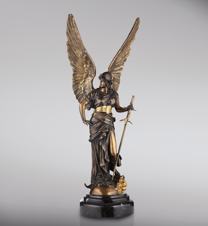 Goddess Victory Bronze Statue
