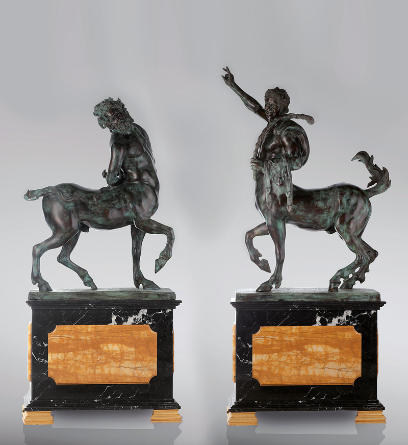 The Furietti Centaurs Pair - Life-Size Bronze Statues