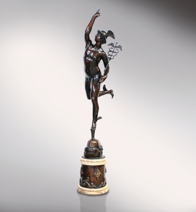Giambologna Mercury Statue in Bronze (Large)