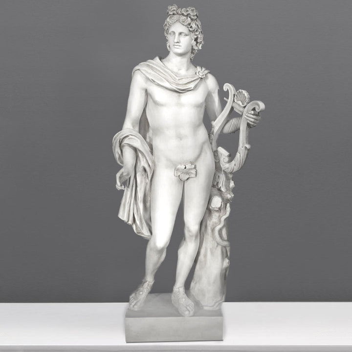 Greek Design Apollo Apollo God Statue God Apollo Bust Head Greek Statue Sculpture Cast