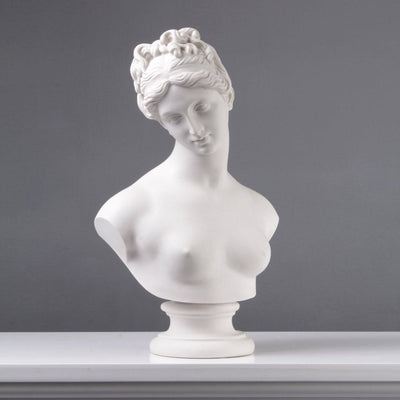 Bust of Woman Art Nouveau Sculpture 22, Bust Head and Shoulders of Young  Woman, Female Bust Statue, Women Girl Concrete Home Ornament -  Finland