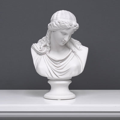 Bust of Woman Art Nouveau Sculpture 22, Bust Head and Shoulders of Young  Woman, Female Bust Statue, Women Girl Concrete Home Ornament -  Finland