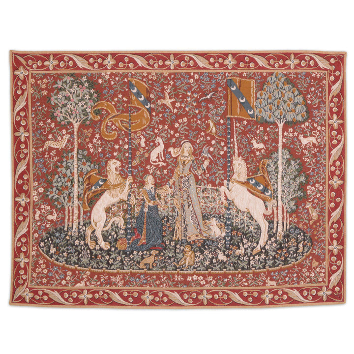 The Taste Tapestry gobelin knit French Belgian jacquard wall
