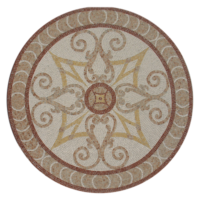 'Acanthus' Geometric Mosaic