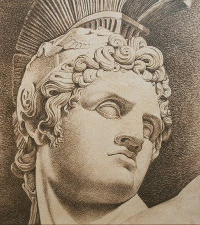 Achilles as a Leader Fresco