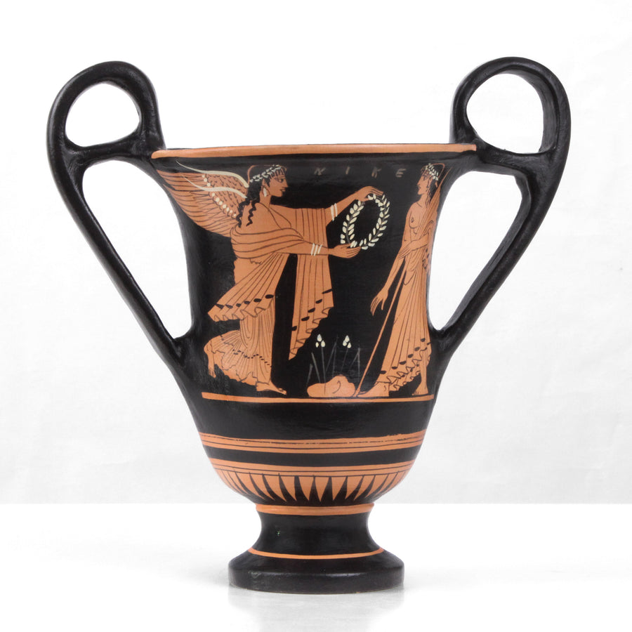 Artemis Dionysos 24.5 × 12.5cm | Ceramic Vases | Decor Vases | Greek Vases | Handmade | Museum Replica | Greek Culture cheapest | Greek Pottery |