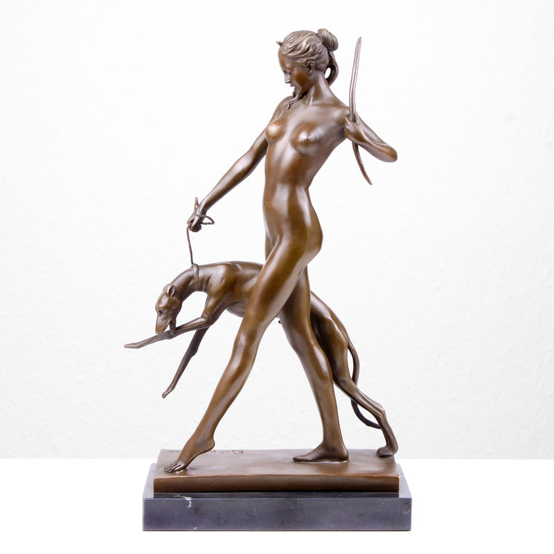Diana Bronze Statue (Hot Cast Bronze)