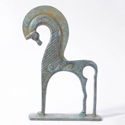 Greek Horse Bronze Statue (Small)