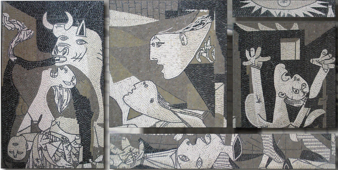 【希少】PICASSO GUERNICA 陶板画 スペイン製 001-guernica-contemporary-