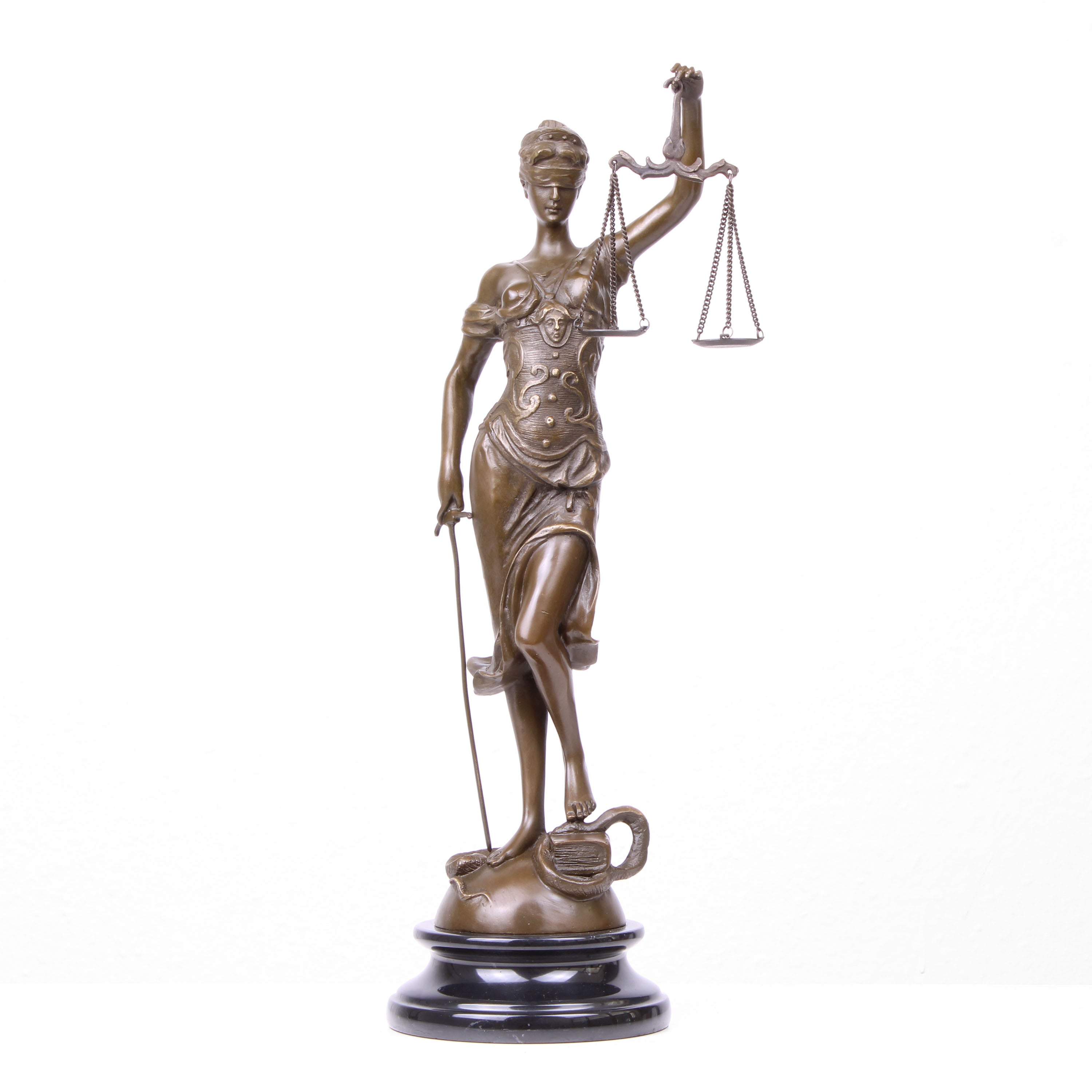 Lady of Justice Bronze Statue (Hot Cast Bronze Sculpture) foundry – The ...