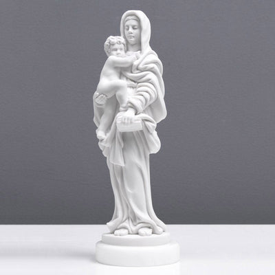 Veiled Lady Bust Statue, 36 cm / 14, Virgin Mary Bust Sculpture, Perfect  Mom Gift : : Home