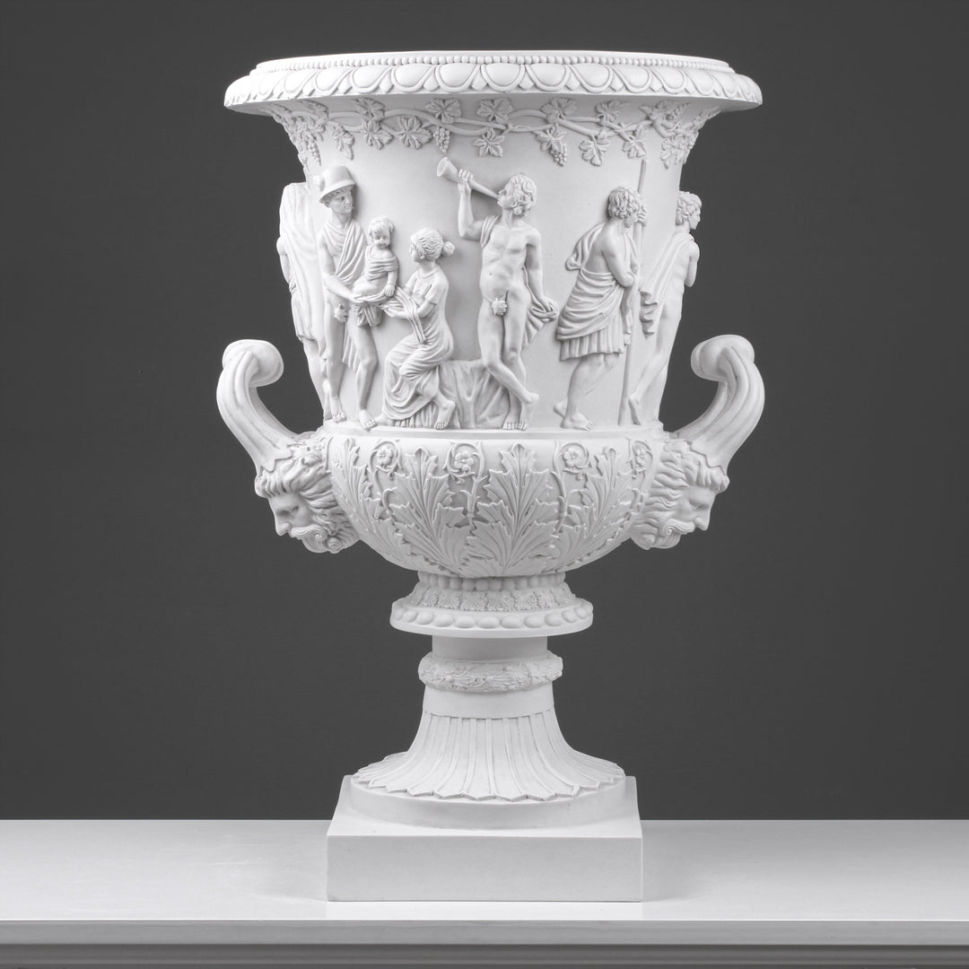置物 ARTE medici Medici Vase Large marble planter Greek Roman urn luxury home decor
