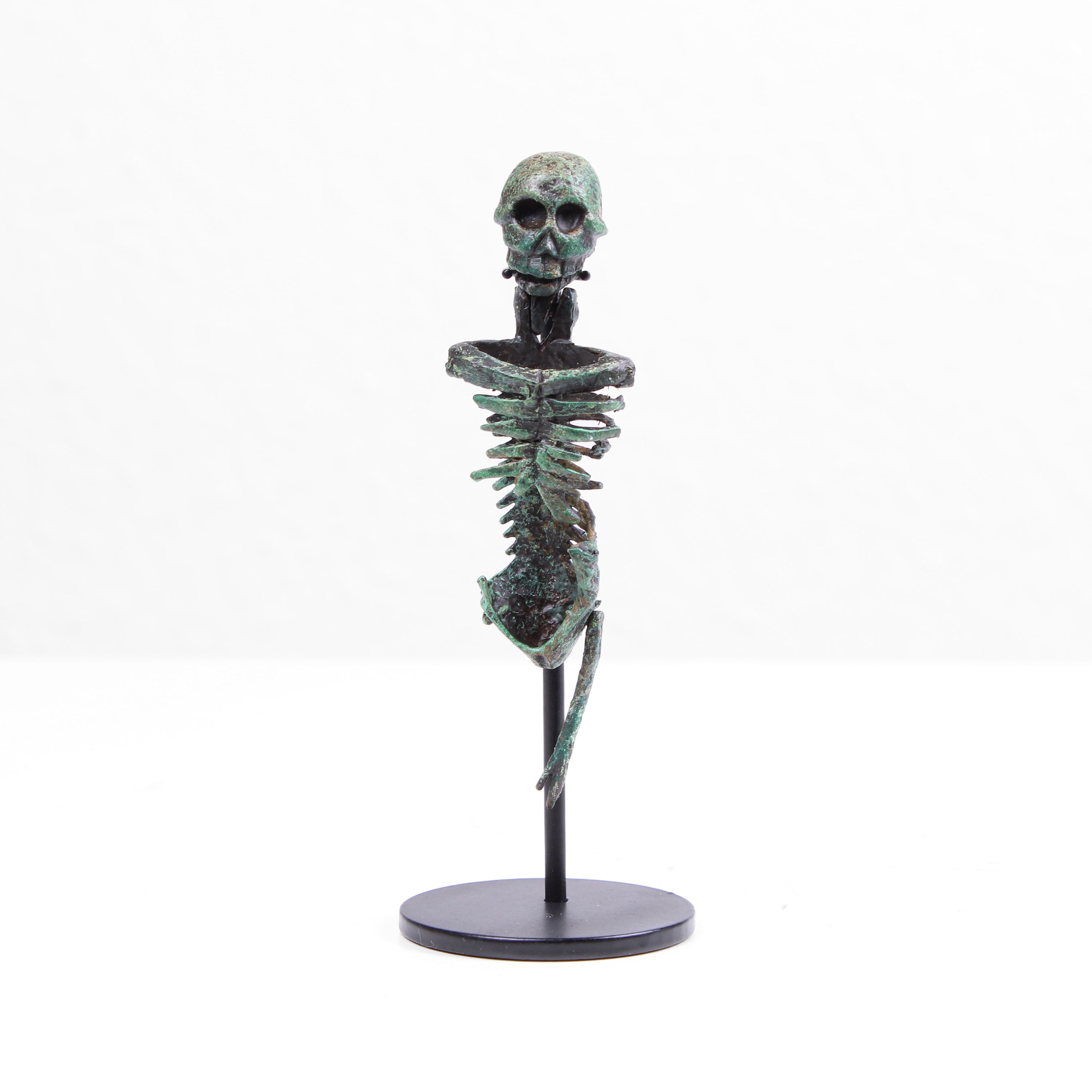 Roman Skeleton Statue - Sculpture (Cold Cast Bronze) Greek Roman gift ...