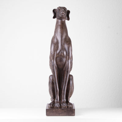 Sitting Dog Statue (Resin)