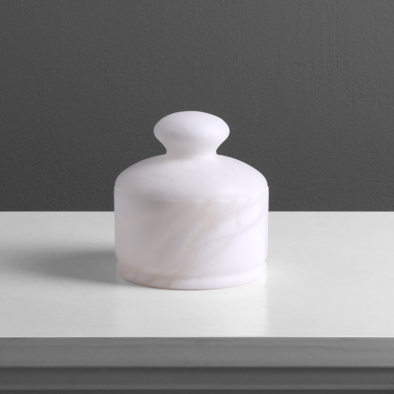 Solid Alabaster Accessory Holders