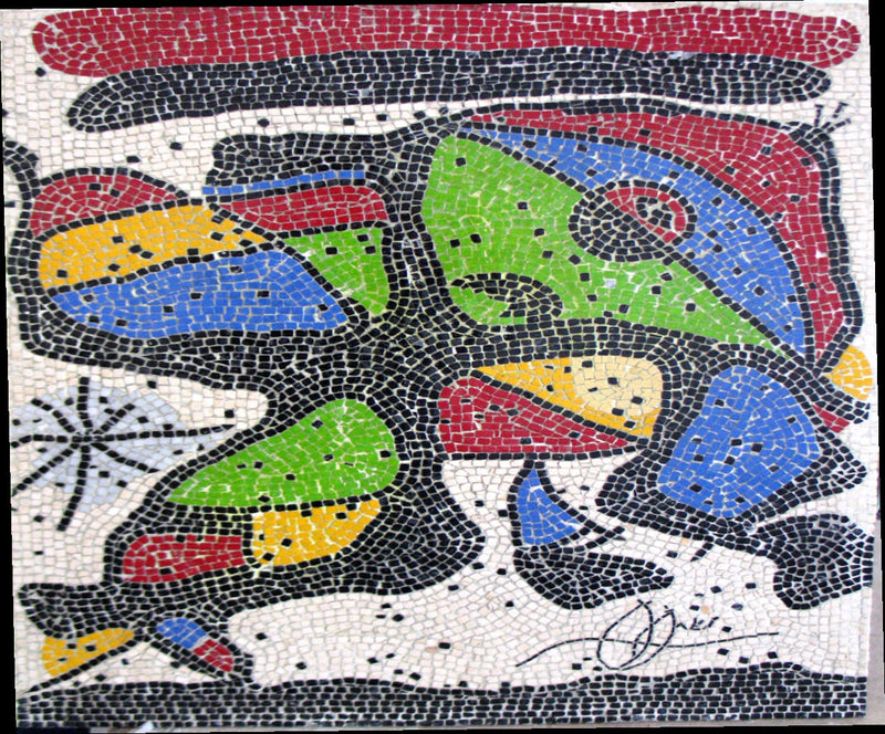The Composition Contemporary Mosaic