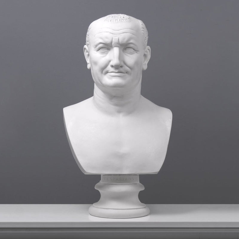 Vespasian Bust Sculpture - Roman Emperor