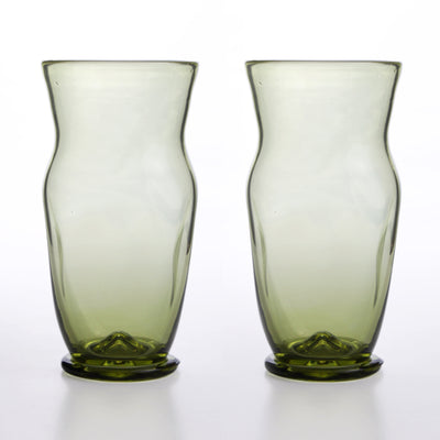 Ancient Roman Drinking Glass in Pair