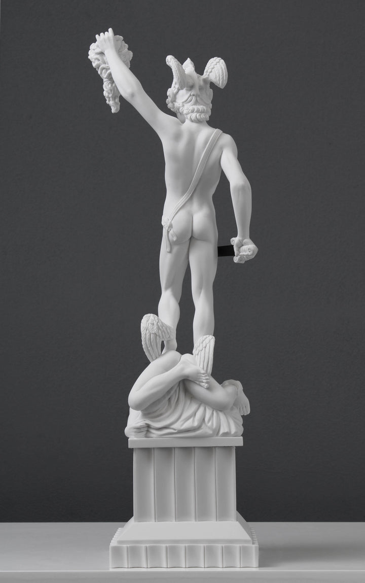 Statue of Perseus with the Head of Medusa marble sculpture Greek
