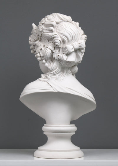 Young Lady Bust Sculpture