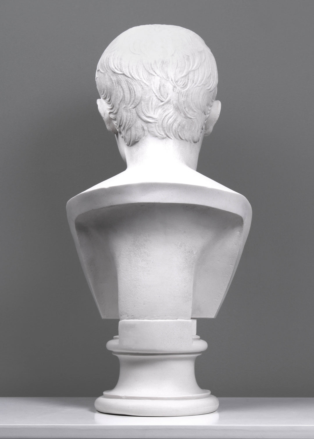 Augustus Caesar Bust Sculpture (Large) marble statue Greek Roman