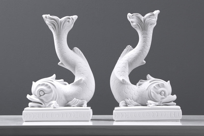Classic Dolphin Candle Holder in Pair