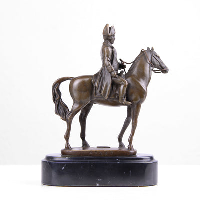 Napoleon on Horseback Statue (Hot Cast Bronze Sculpture)