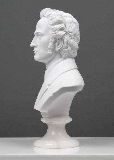 Chopin Bust Statue