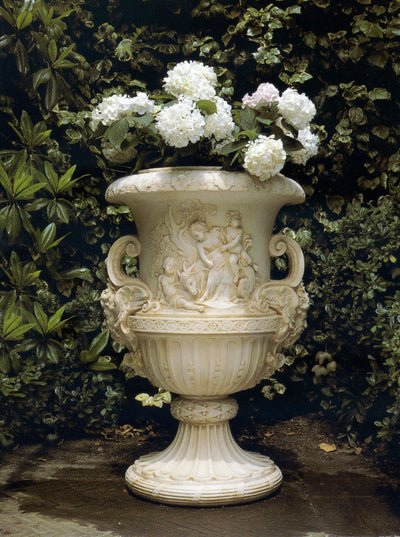 Garden Urn with Children (without Lid)