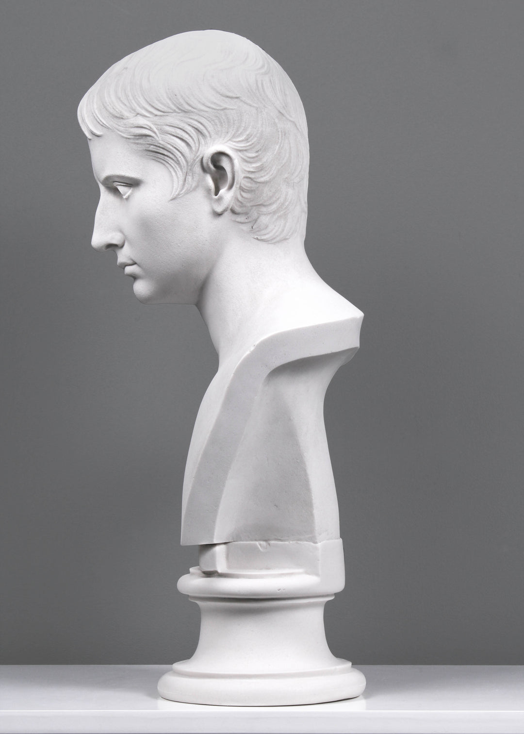 大理石人形 Augustus Caesar Bust Sculpture (Large) marble statue Greek Roman