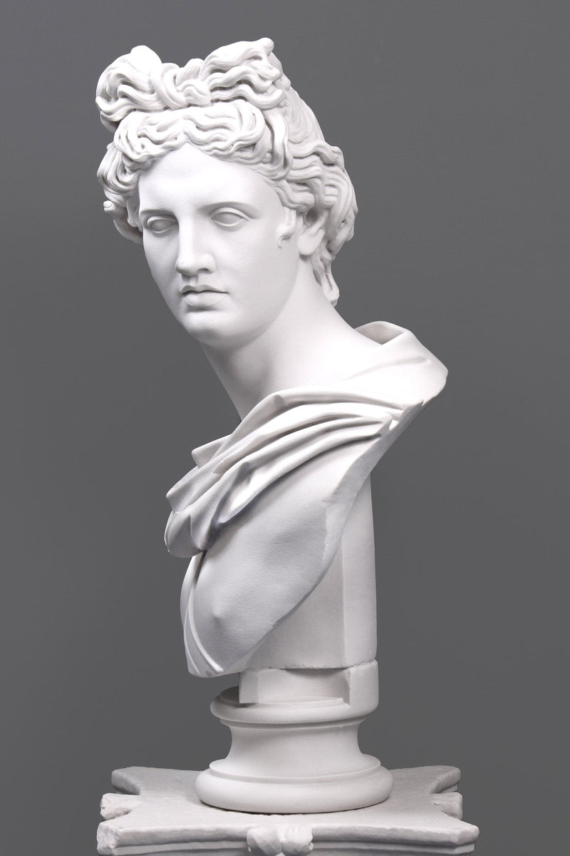 Apollo Belvedere Bust - Marble Sculpture – The Ancient Home