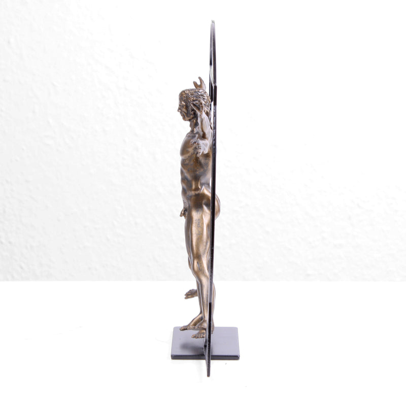 The Vitruvian Man Sculpture (Body Statue by Da Vinci)