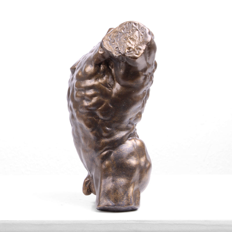 Torso Statue by Rodin (Cold Cast Bronze Torso Sculpture)