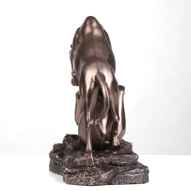 Wall Street Bull and Bear Statue (Cold Cast Bronze Sculpture)