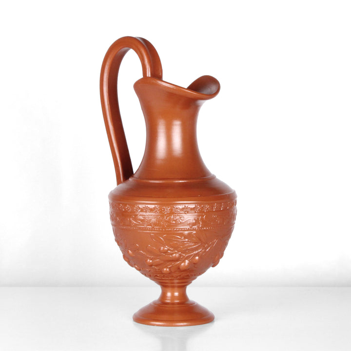 Roman Jug with Olives pottery Roman ceramic museum reproduction