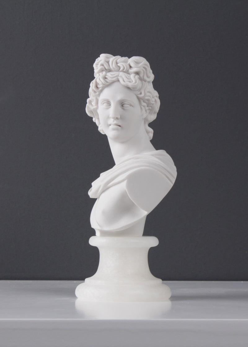 Apollo Bust Statue (Small) marble sculpture Greek Roman – The Ancient Home
