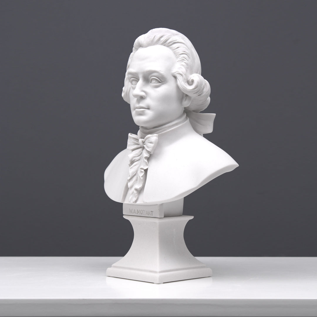 Mozart Bust Sculpture for sale The Ancient Home marble statue