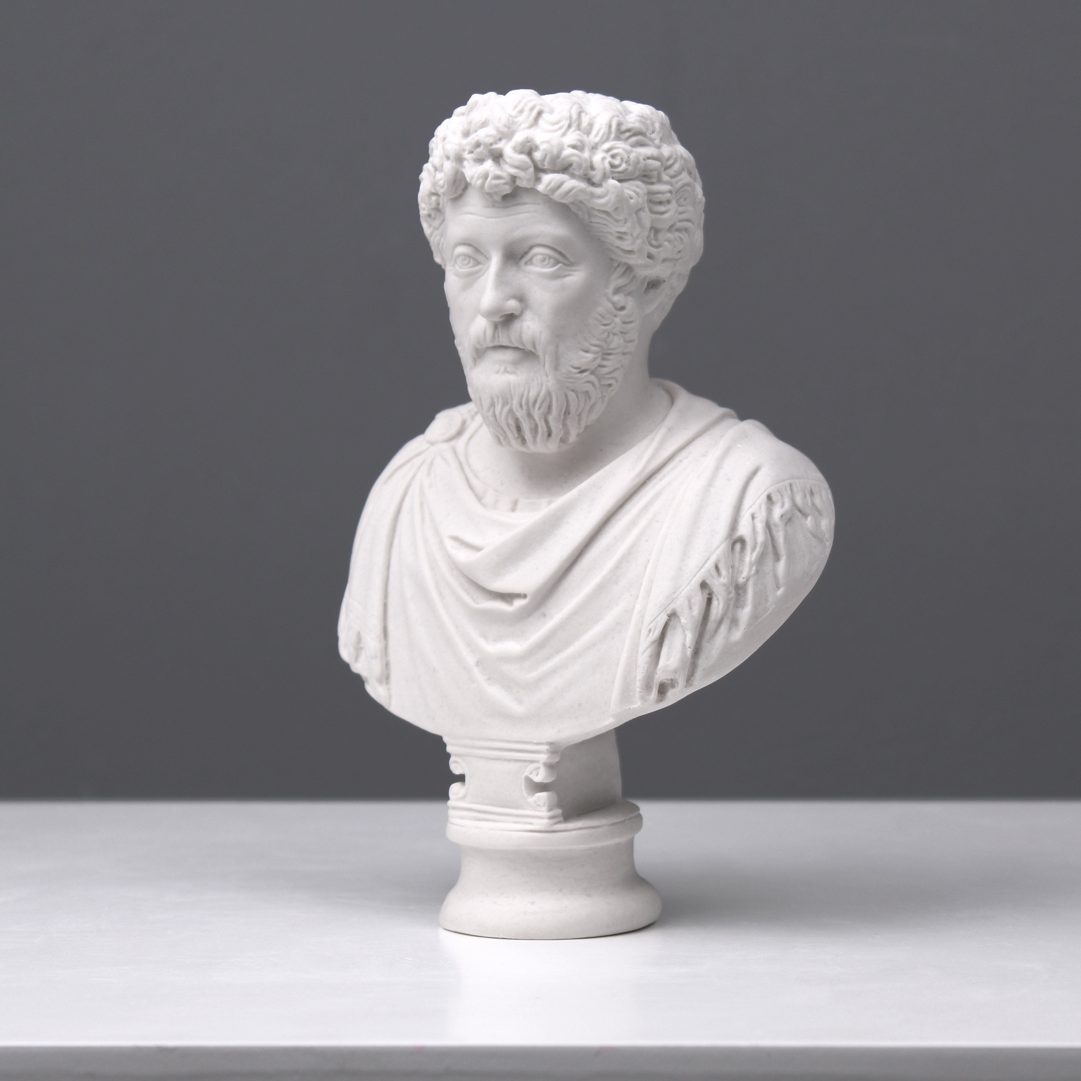 Large Marcus Aurelius Bust Statue, 18 inches 45 cm, Marcus