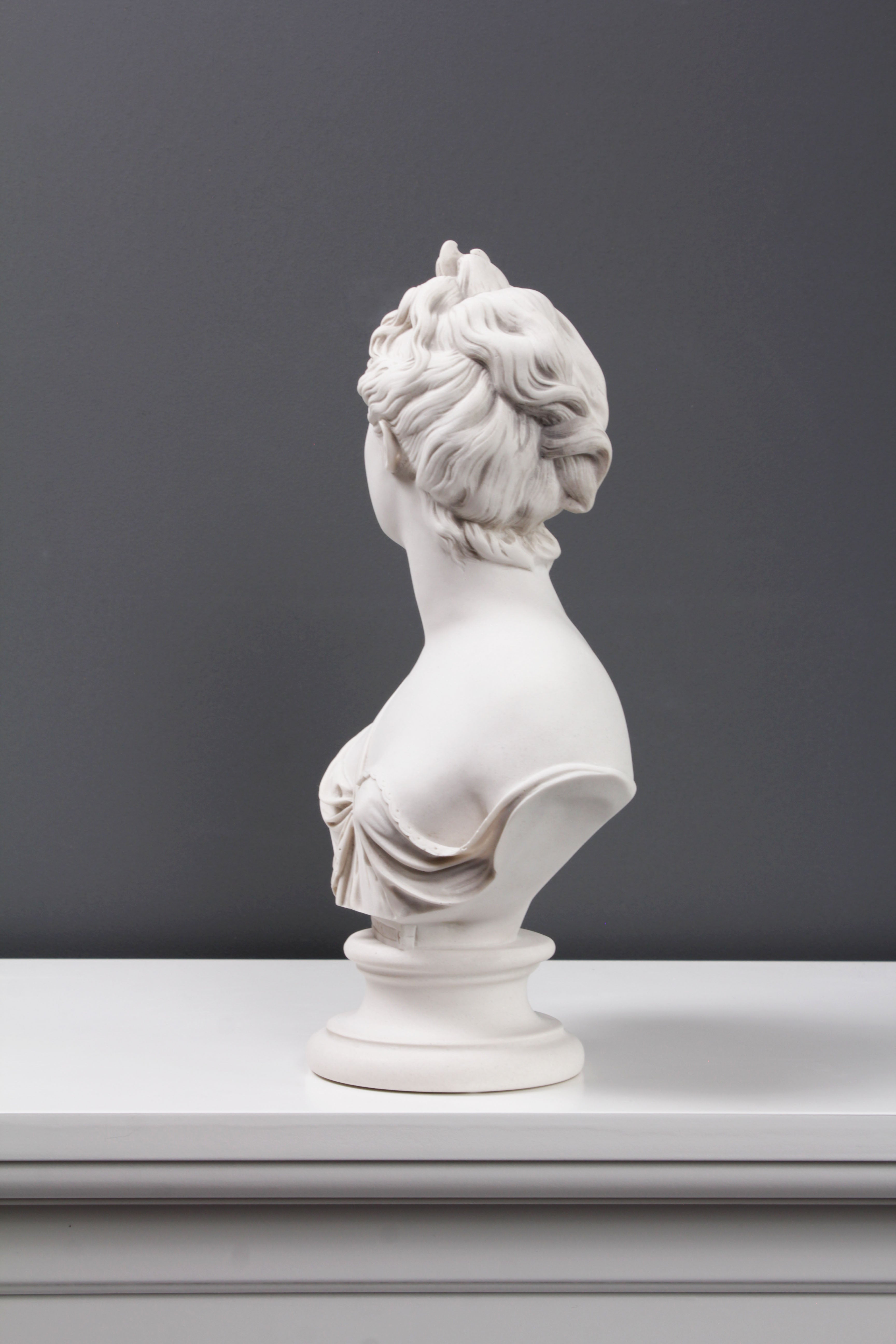 Diana Bust Sculpture - Goddess of Hunting marble statue greek