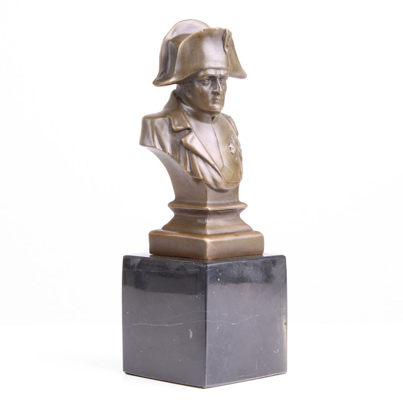 Bust of Napoleon Sculpture as Military General (Hot Cast Bronze Statue)