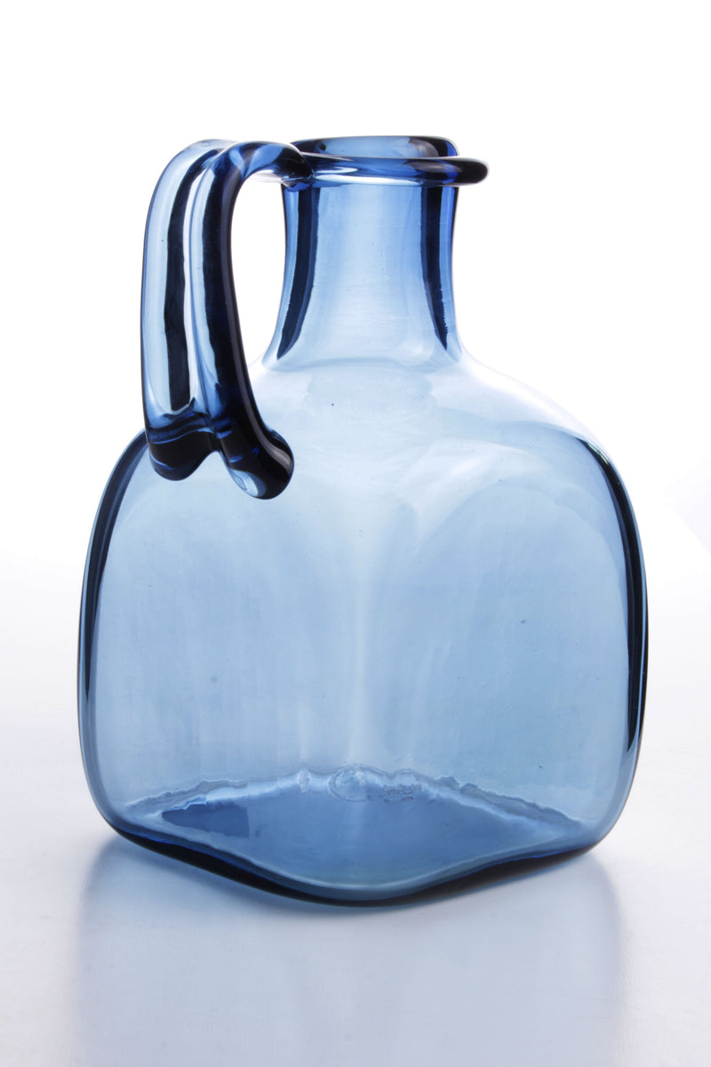 Ancient Roman Squared Bottle (Blue)