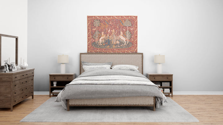 The Taste Tapestry gobelin knit French Belgian jacquard wall