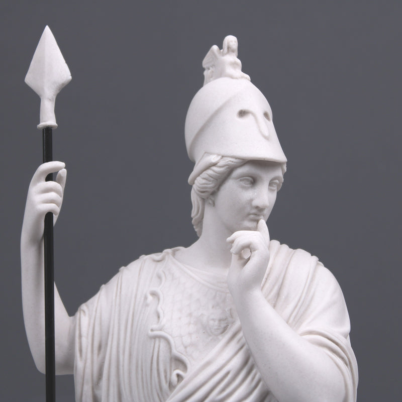 Athena Statue with spear - figurine of Athena Giustiniani