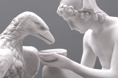 Ganymede and the Eagle Statue (Small)