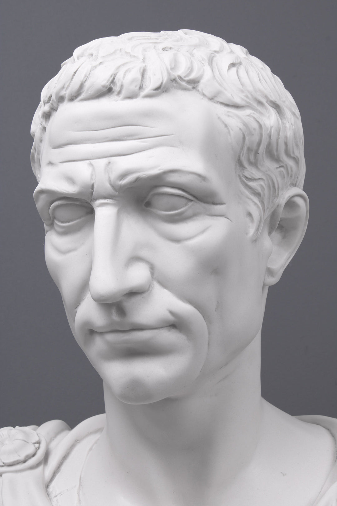 Julius Caesar Colorized Roman Sculpture Julius Caesar