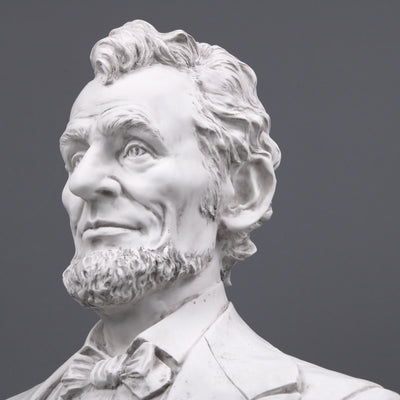 Large Abraham Lincoln Bust Sculpture - President of the United States 