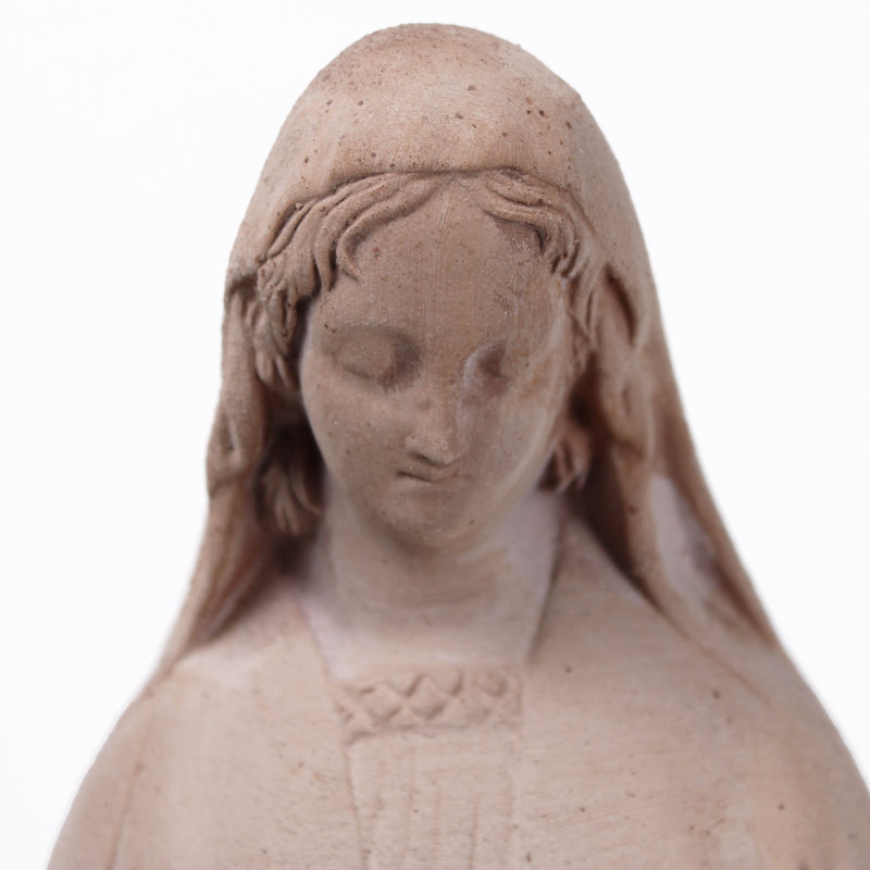 Virgin Mary Garden Statue Terracotta