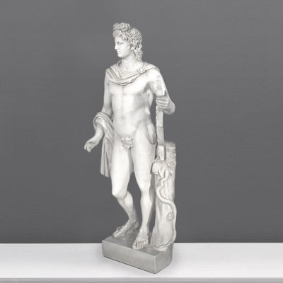 Apollo with Lyre Life-size Statue (Large) - Greek God of Music & Archery
