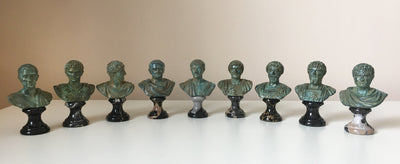 Trajan Bust (Green Bronze)