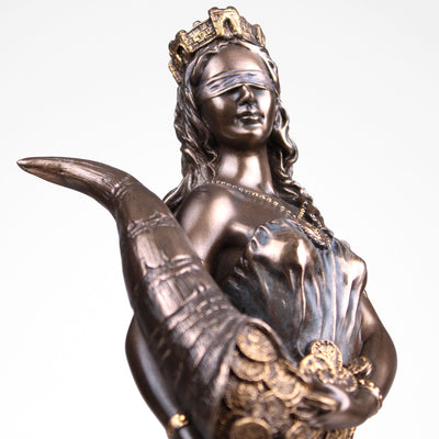 Goddess of Fortune Statue (Cold Cast Bronze Sculpture)
